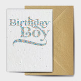 Shop online Birthdot Boy! - 100% biodegradable seed-embedded cards Shop -The Seed Card Company