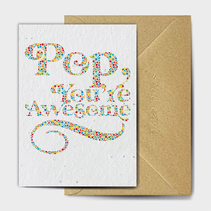 Shop online Big Poppa - 100% biodegradable seed-embedded cards Shop -The Seed Card Company