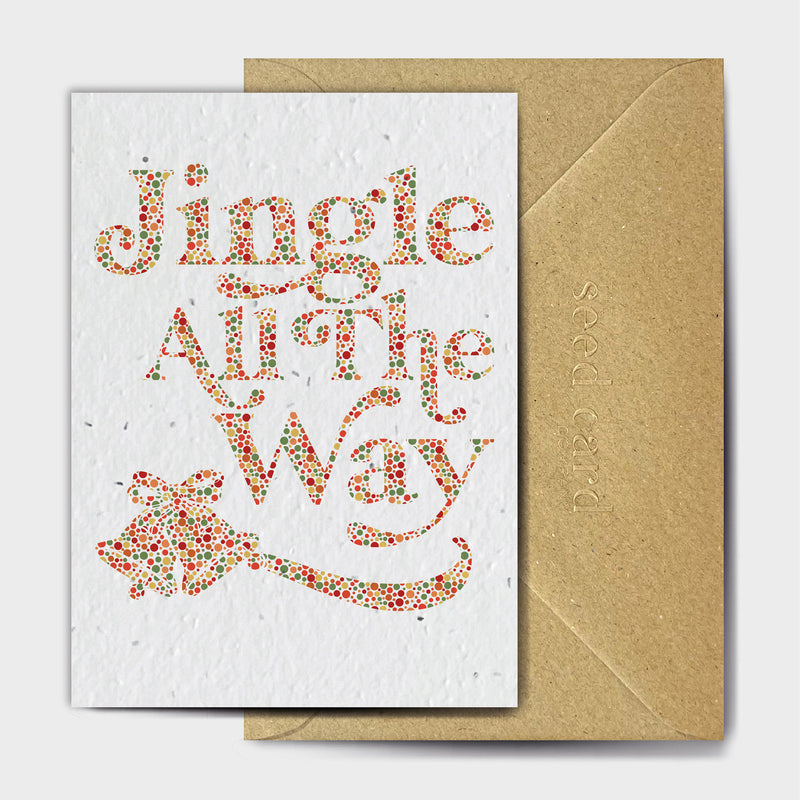 Shop online Jingledots - 100% biodegradable seed-embedded cards Shop -The Seed Card Company