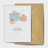 Shop online My Nose Is Tickling Too - 100% biodegradable seed-embedded cards Shop -The Seed Card Company