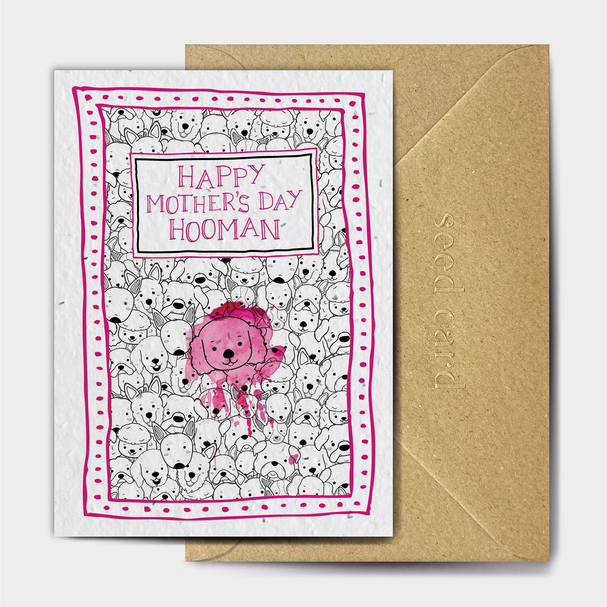 Shop online To The Best Dog Mum - 100% biodegradable seed-embedded cards Shop -The Seed Card Company