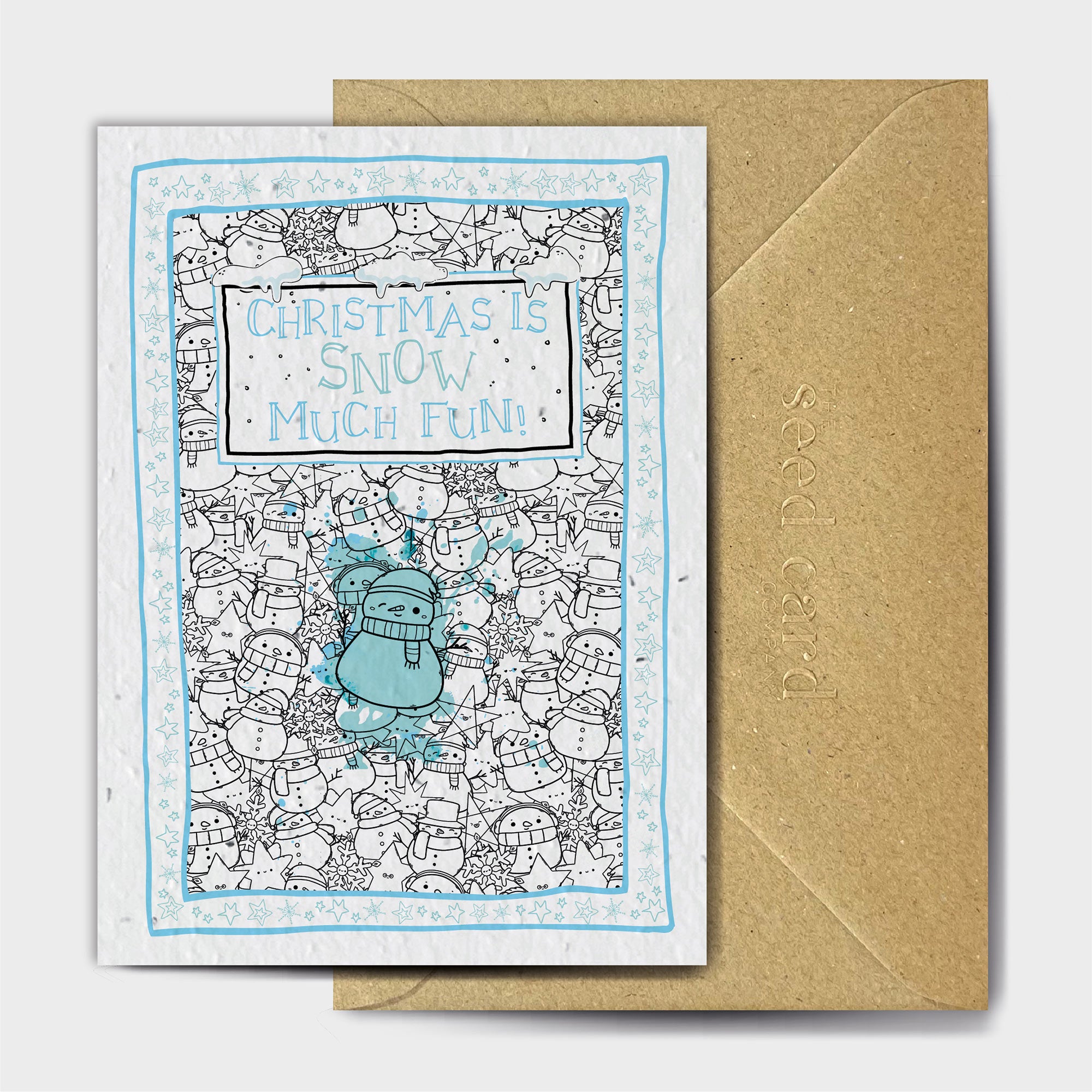 Shop online Snow Much Fun - 100% biodegradable seed-embedded cards Shop -The Seed Card Company