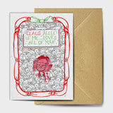Shop online Happy Christmas Love JL - 100% biodegradable seed-embedded cards Shop -The Seed Card Company
