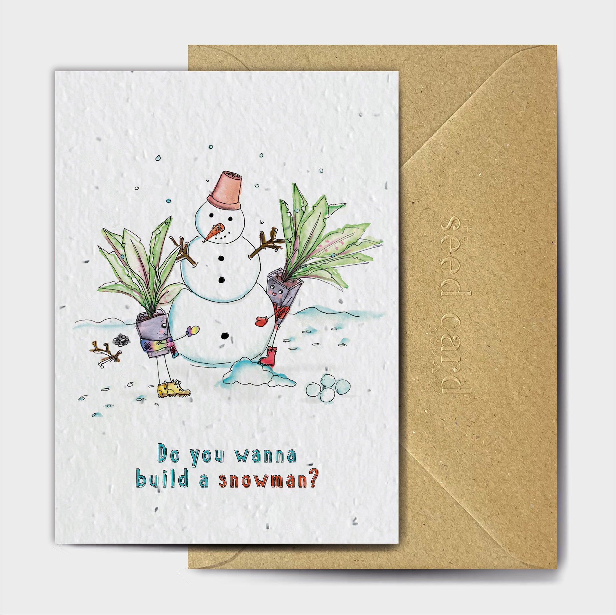 Shop online Or Ride Our Bikes Around The Halls - 100% biodegradable seed-embedded cards Shop -The Seed Card Company