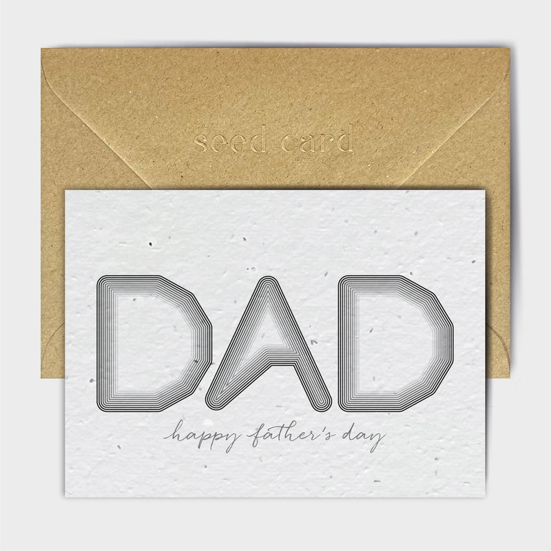 Shop online Fade To Black - 100% biodegradable seed-embedded cards Shop -The Seed Card Company