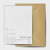 Shop online Spilt The Red - 100% biodegradable seed-embedded cards Shop -The Seed Card Company