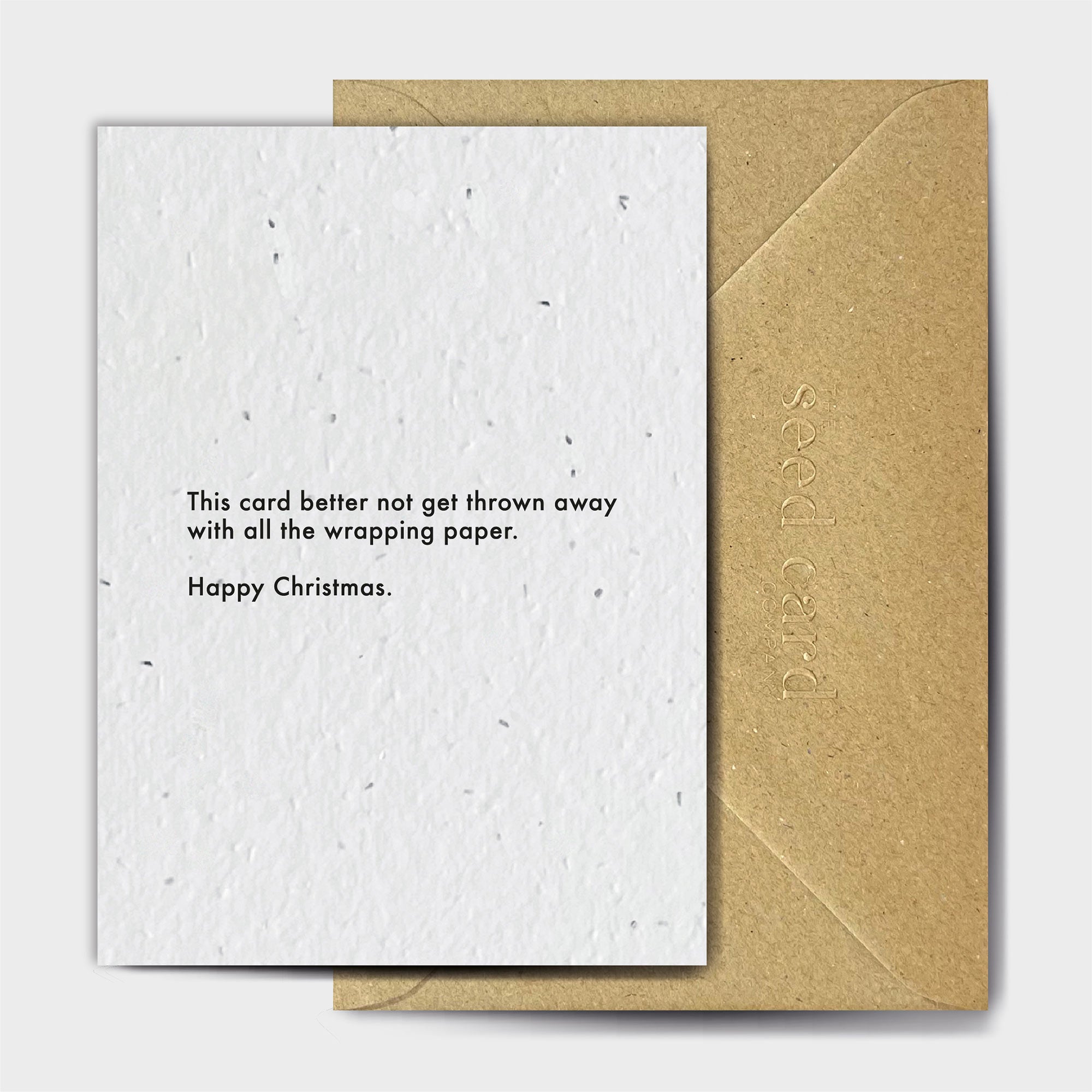 Shop online Take This As A Warning - 100% biodegradable seed-embedded cards Shop -The Seed Card Company