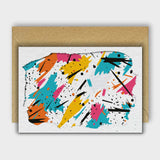 Abstract Splatter