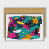 Abstract Splatter