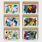Abstract Splatter