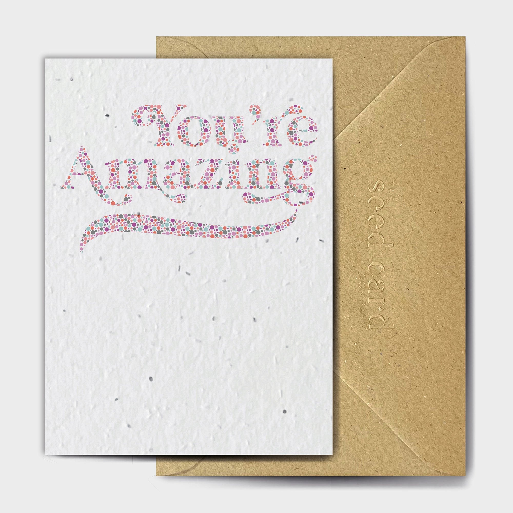 Shop online You're Dotty Amazing - 100% biodegradable seed-embedded cards Shop -The Seed Card Company