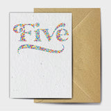 Shop online Dotty Five - 100% biodegradable seed-embedded cards Shop -The Seed Card Company