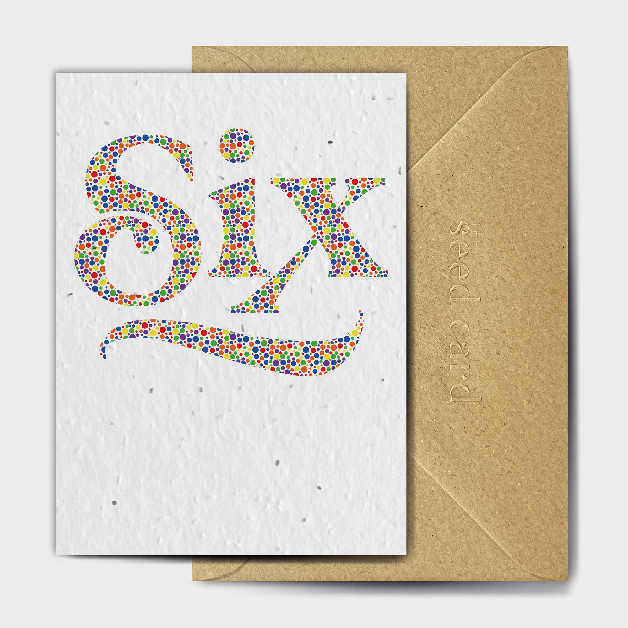Shop online Dotty Six - 100% biodegradable seed-embedded cards Shop -The Seed Card Company