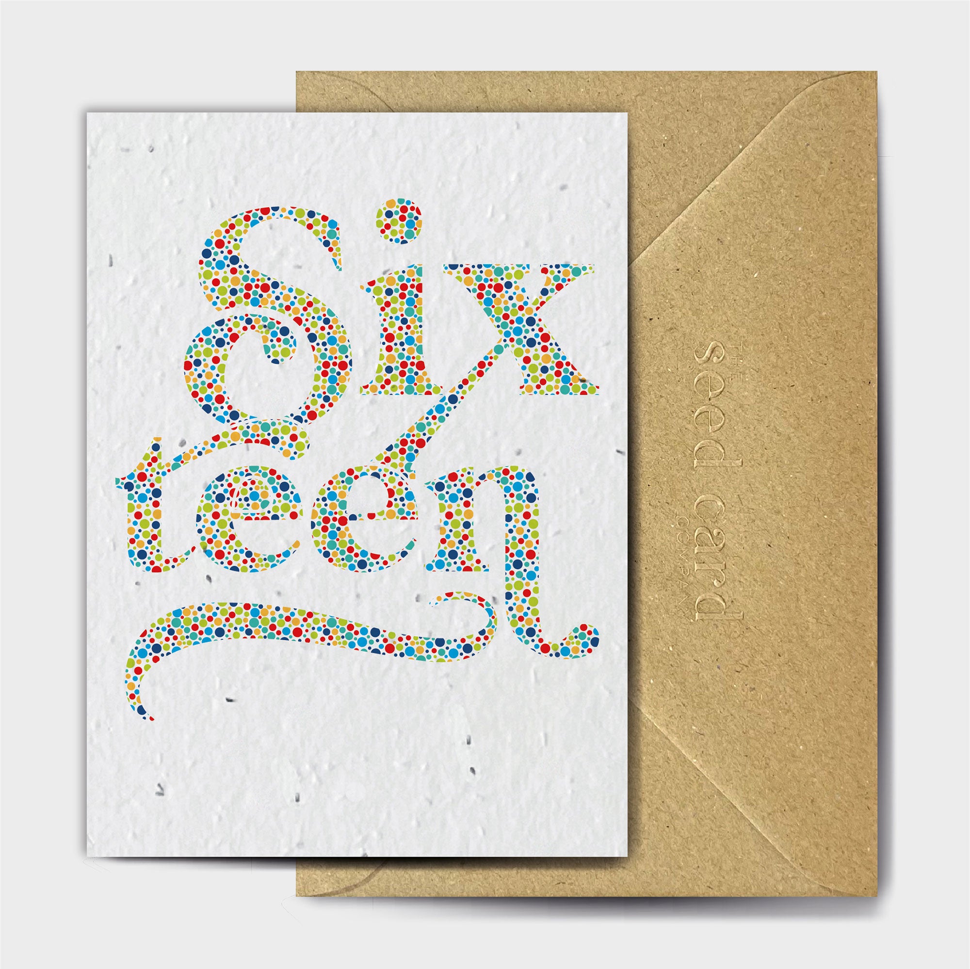 Shop online Dotty Sixteen - 100% biodegradable seed-embedded cards Shop -The Seed Card Company
