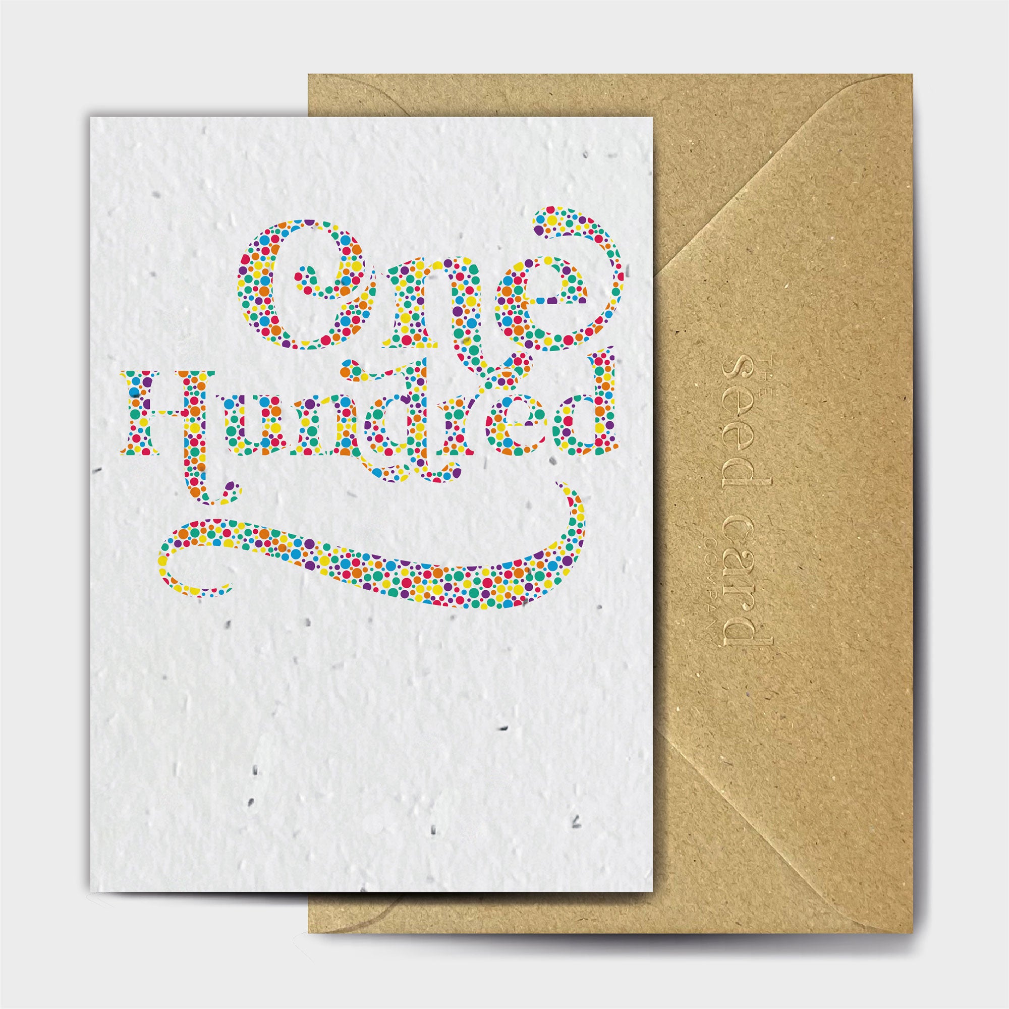 Shop online Dotty One Hundred - 100% biodegradable seed-embedded cards Shop -The Seed Card Company