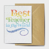 Shop online Ombré Education - 100% biodegradable seed-embedded cards Shop -The Seed Card Company