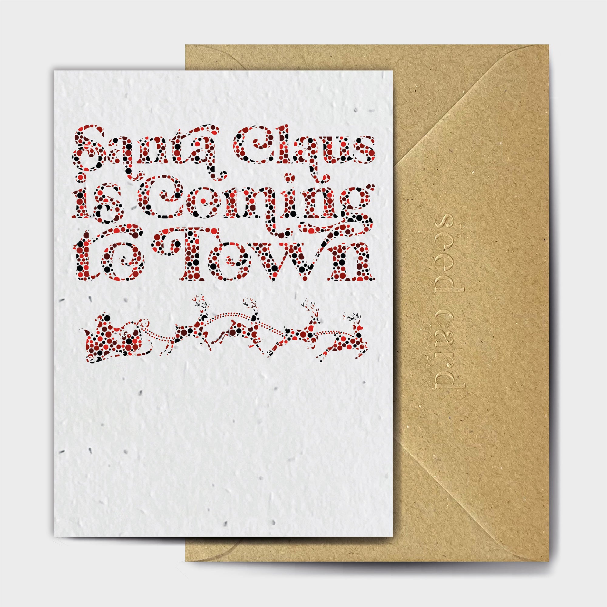 Shop online Santa Dots Is Coming To Town - 100% biodegradable seed-embedded cards Shop -The Seed Card Company
