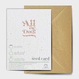 Shop online Dotty One Hundred - 100% biodegradable seed-embedded cards Shop -The Seed Card Company