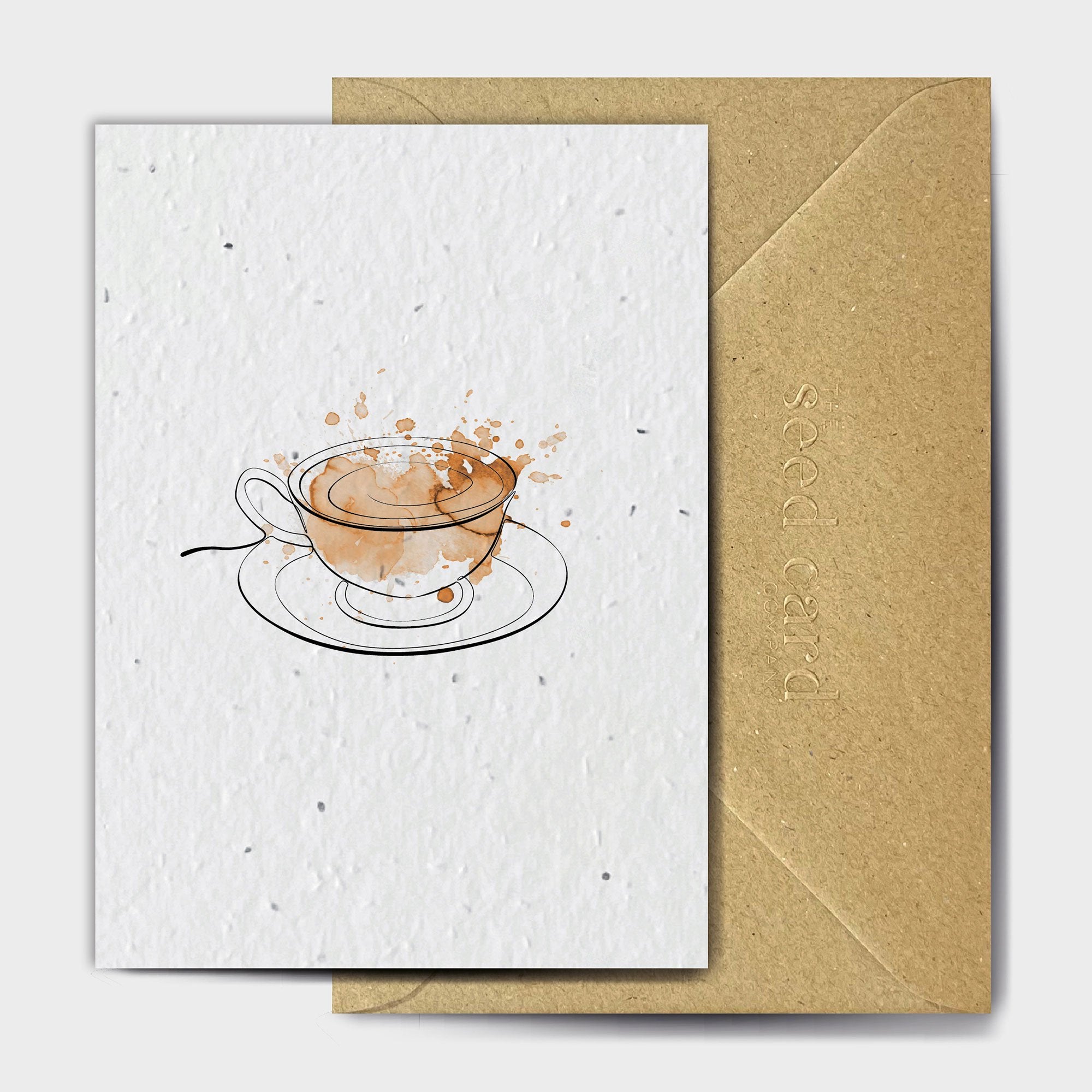 Shop online Frothy Coffee - 100% biodegradable seed-embedded cards Shop -The Seed Card Company
