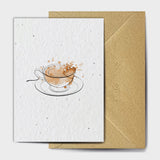 Shop online Frothy Coffee - 100% biodegradable seed-embedded cards Shop -The Seed Card Company