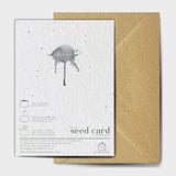 Shop online Watercolour Wrapping - 100% biodegradable seed-embedded cards Shop -The Seed Card Company