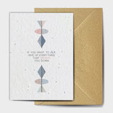 Shop online How to Take Off - 100% biodegradable seed-embedded cards Shop -The Seed Card Company