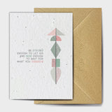 Shop online Strength & Wisdom - 100% biodegradable seed-embedded cards Shop -The Seed Card Company