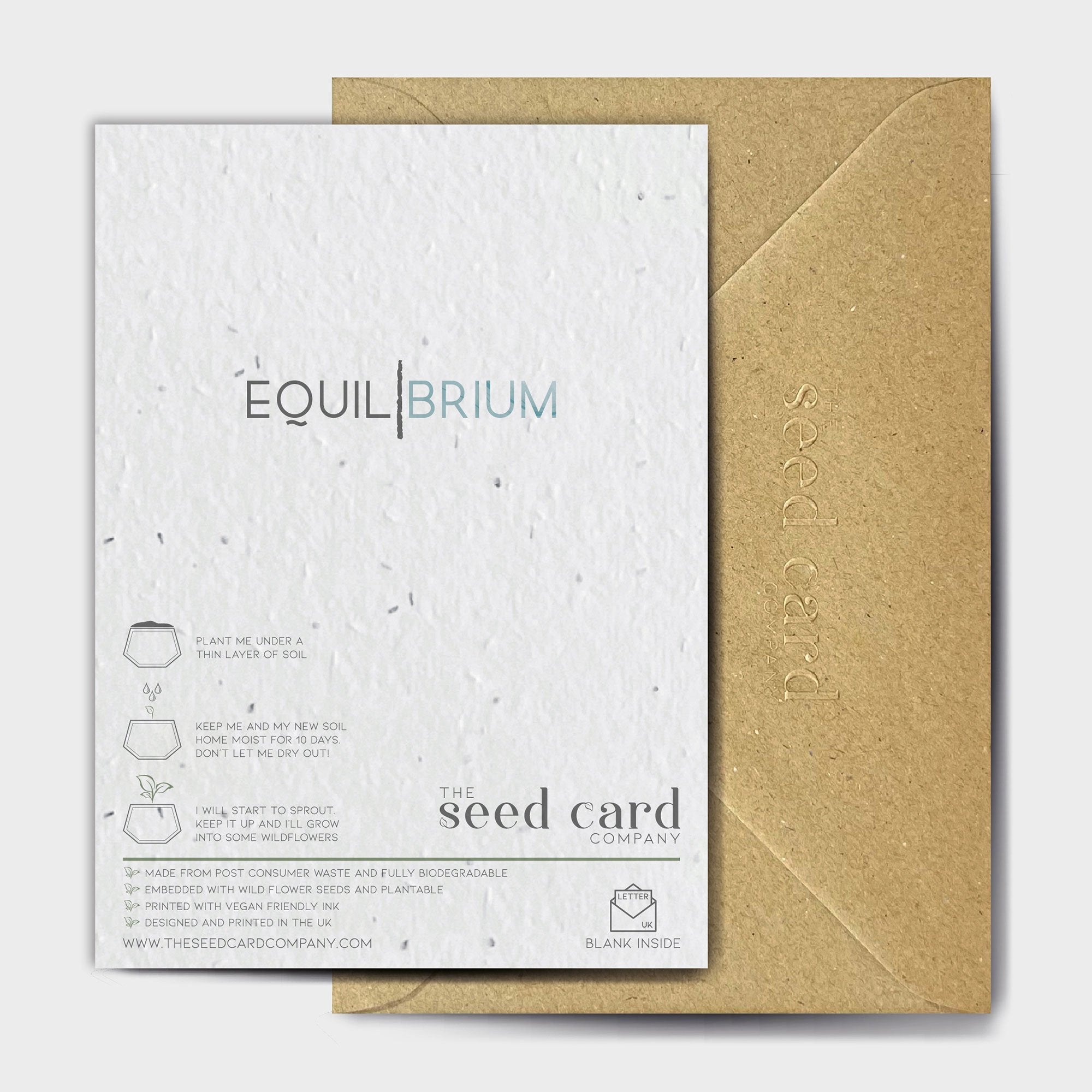 Shop online How to Take Off - 100% biodegradable seed-embedded cards Shop -The Seed Card Company