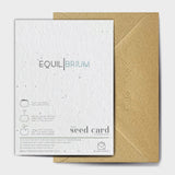 Shop online Don't Stop Moving - 100% biodegradable seed-embedded cards Shop -The Seed Card Company