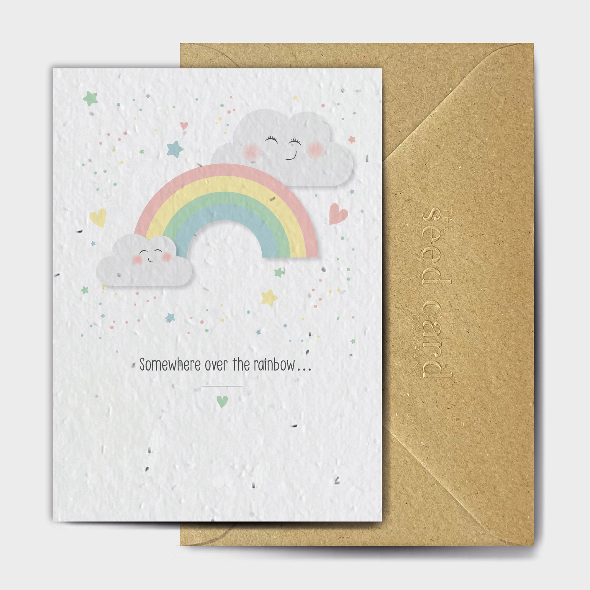 Shop online Somewhere Over The Rainbow - 100% biodegradable seed-embedded cards Shop -The Seed Card Company