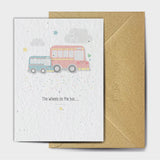 Shop online The Wheels On The Bus - 100% biodegradable seed-embedded cards Shop -The Seed Card Company