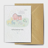 Shop online Old MacDonald - 100% biodegradable seed-embedded cards Shop -The Seed Card Company