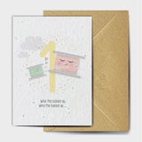 Shop online Wind One Up - 100% biodegradable seed-embedded cards Shop -The Seed Card Company