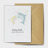 Shop online The Greatest Daddy Shark - 100% biodegradable seed-embedded cards Shop -The Seed Card Company