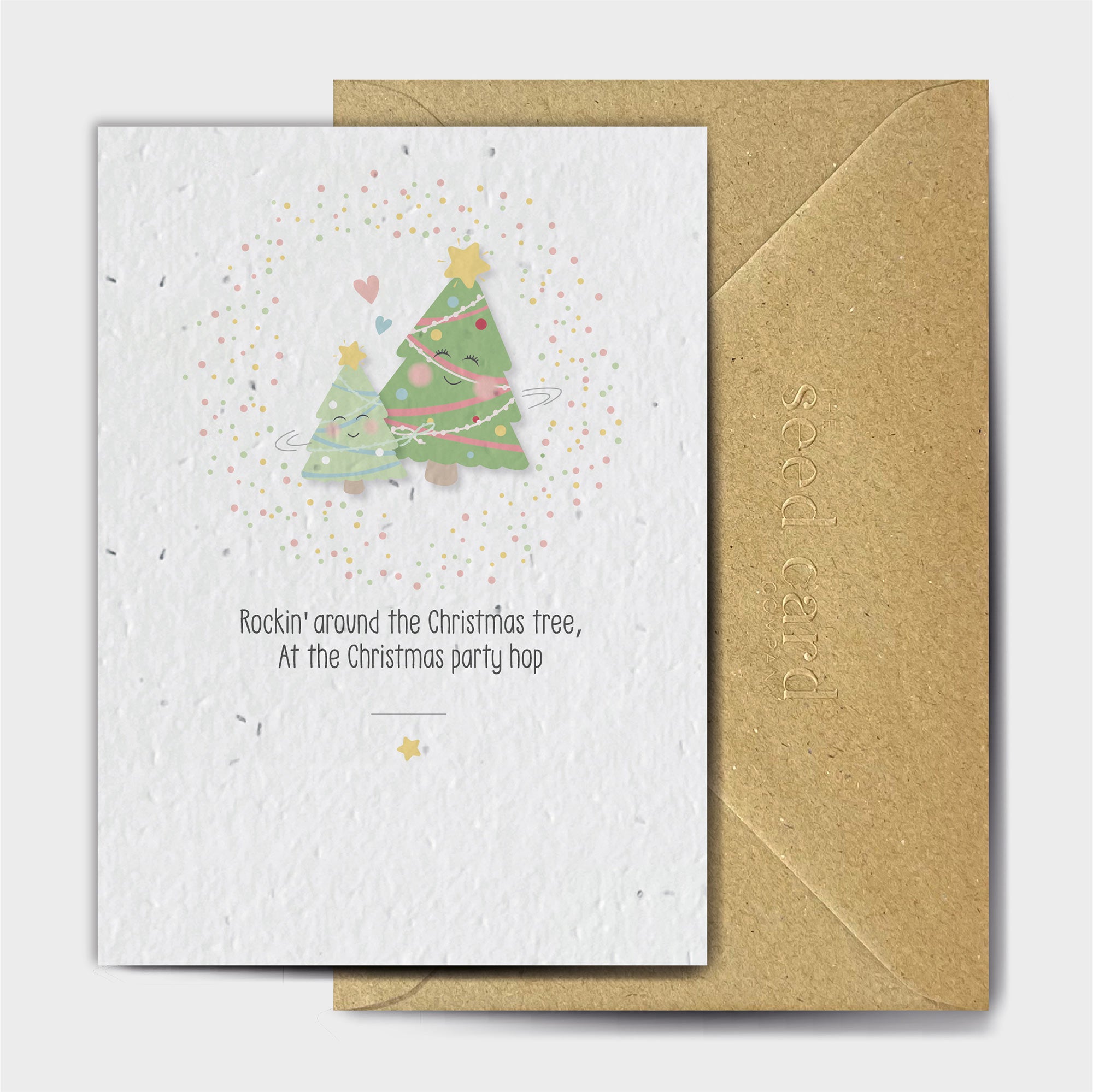Shop online Let The Christmas Spirit Ring - 100% biodegradable seed-embedded cards Shop -The Seed Card Company