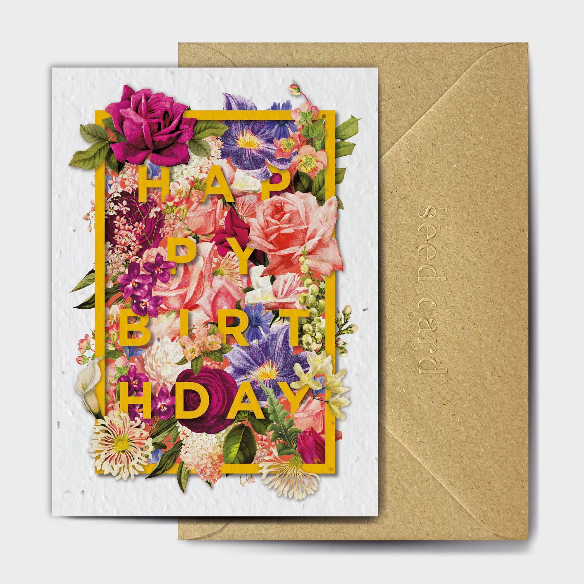 Shop online Birthday Bouquets - 100% biodegradable seed-embedded cards Shop -The Seed Card Company