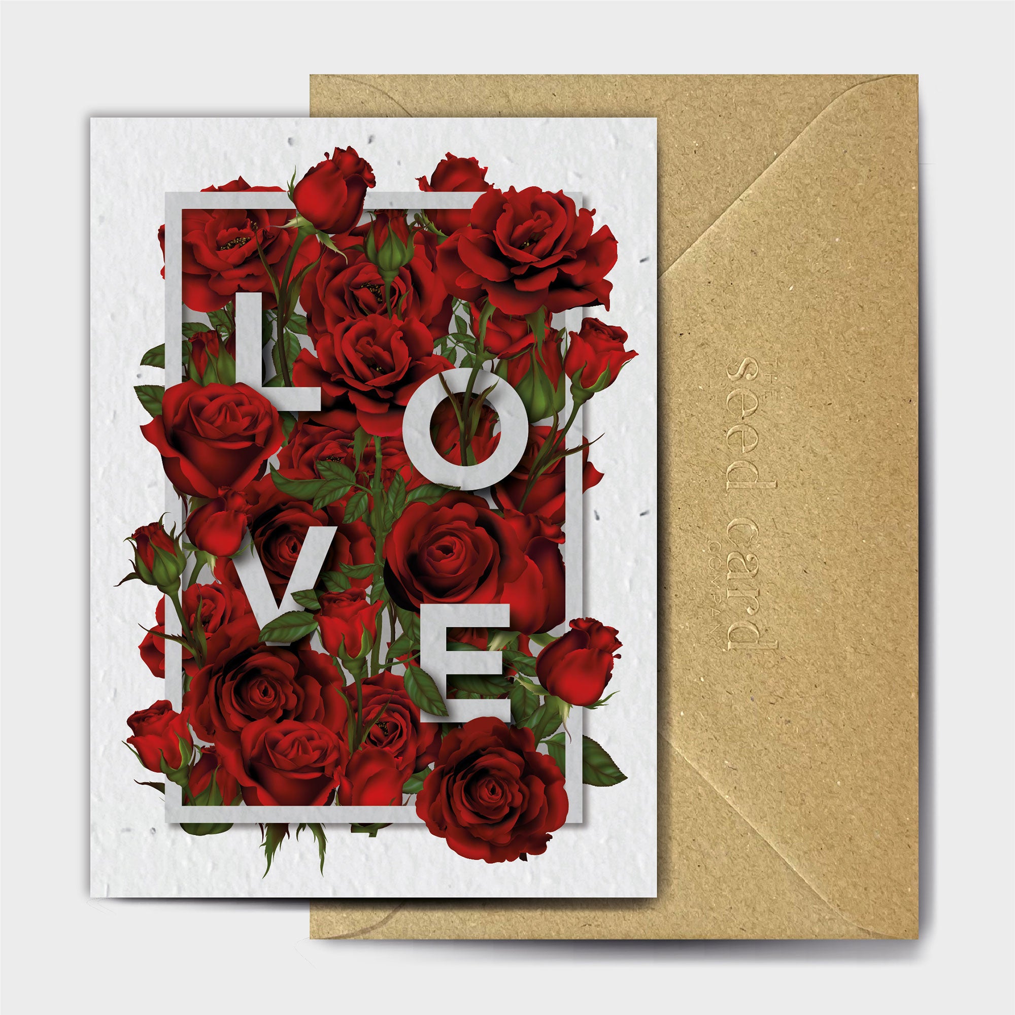 Shop online The Flower of Love - 100% biodegradable seed-embedded cards Shop -The Seed Card Company
