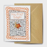 Shop online You Foxy Thing - 100% biodegradable seed-embedded cards Shop -The Seed Card Company