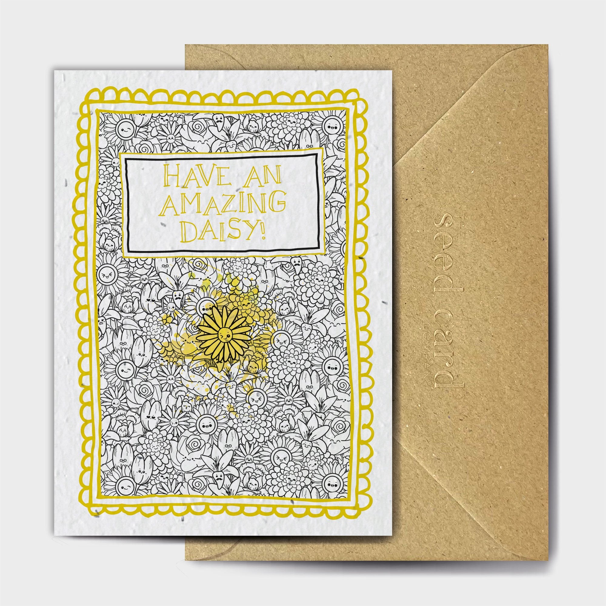 Shop online Amazy Daisy - 100% biodegradable seed-embedded cards Shop -The Seed Card Company