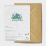 Shop online Happy Christmas Love JL - 100% biodegradable seed-embedded cards Shop -The Seed Card Company