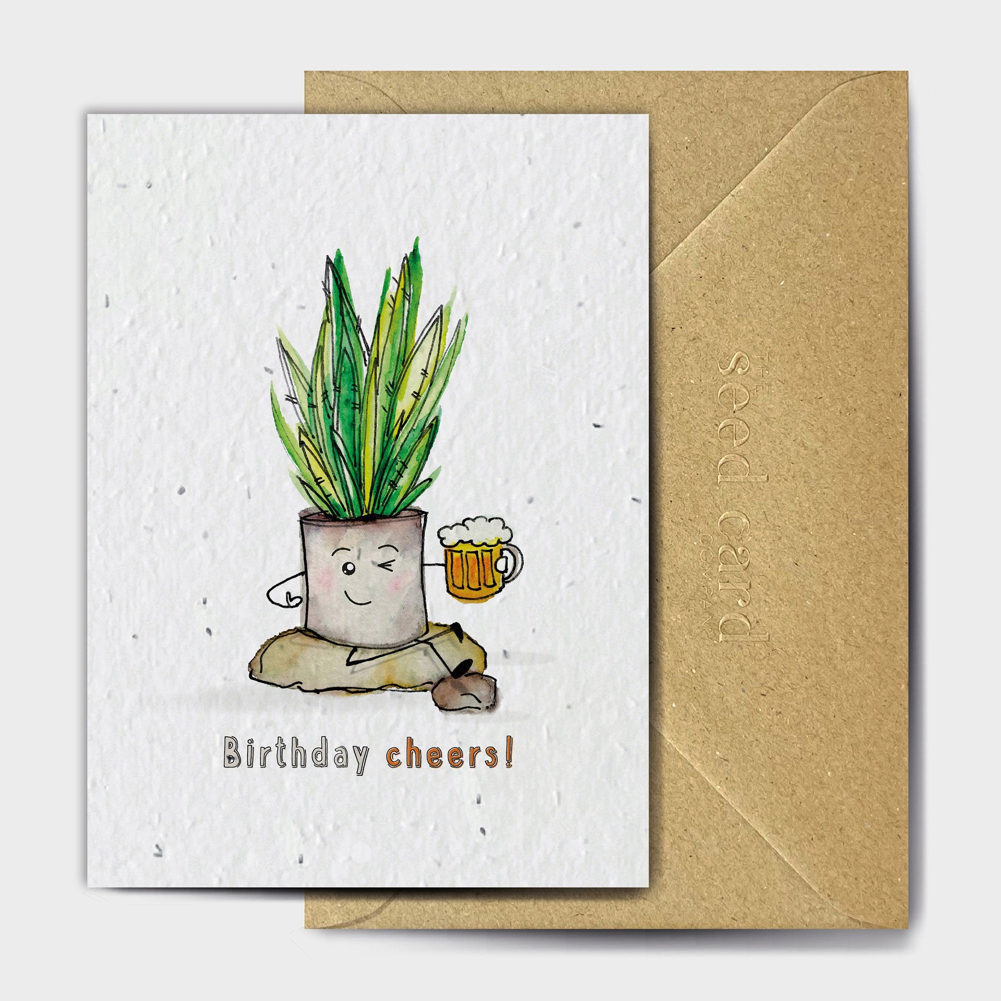 Shop online Birthday Beers - 100% biodegradable seed-embedded cards Shop -The Seed Card Company