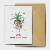 Shop online Thanking You - 100% biodegradable seed-embedded cards Shop -The Seed Card Company
