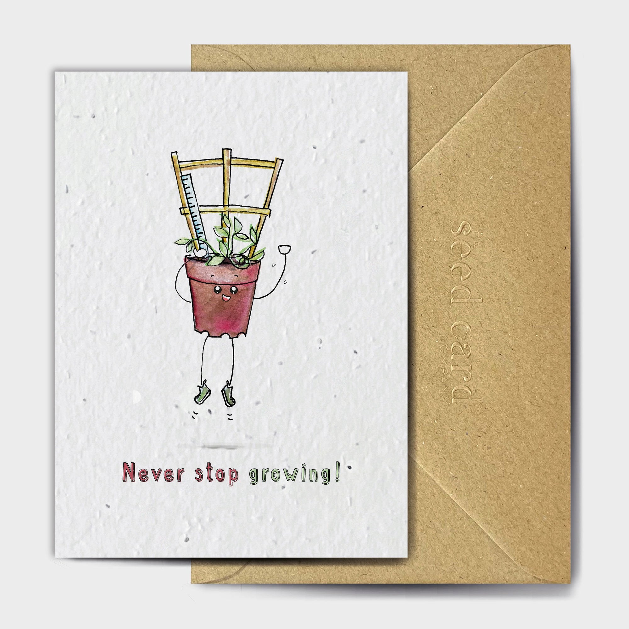 Shop online New Heights - 100% biodegradable seed-embedded cards Shop -The Seed Card Company
