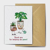 Shop online Growing For Grades - 100% biodegradable seed-embedded cards Shop -The Seed Card Company