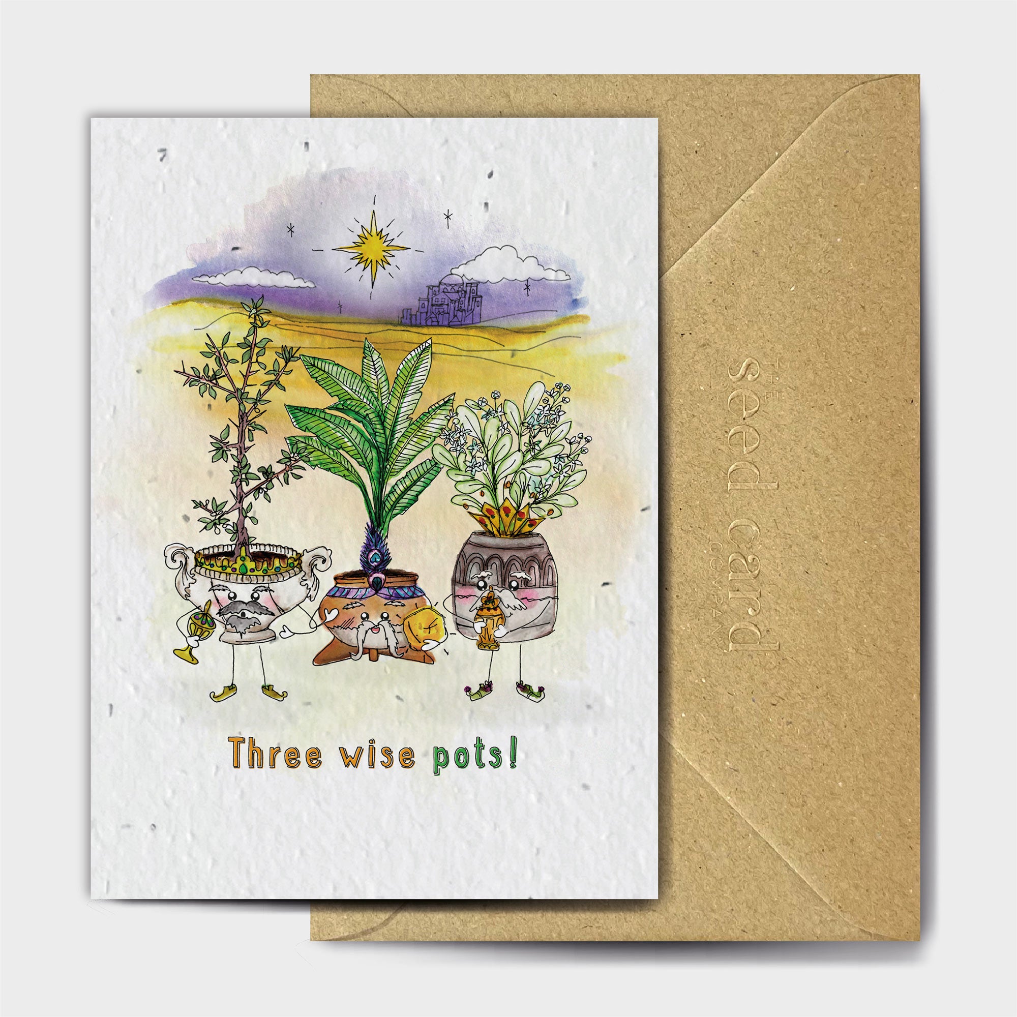 Shop online Bringing Gifts From Gardens Afar - 100% biodegradable seed-embedded cards Shop -The Seed Card Company