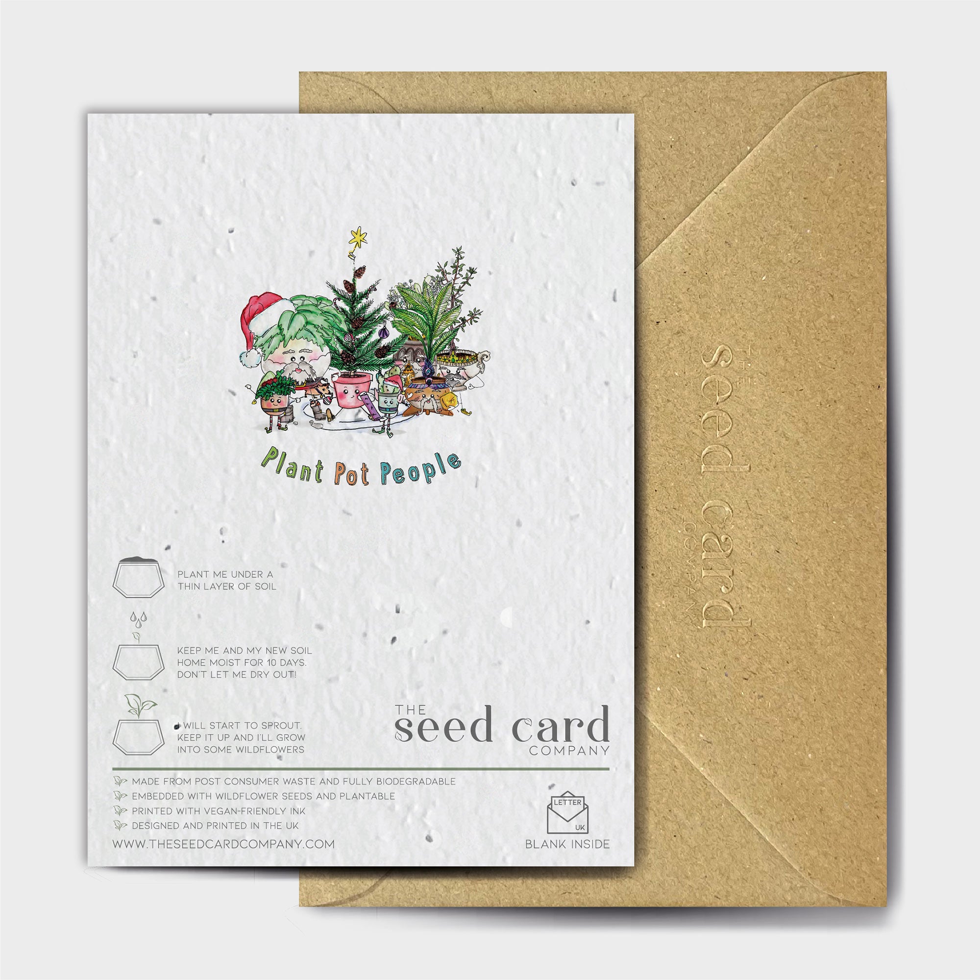 Shop online No Coal Here - 100% biodegradable seed-embedded cards Shop -The Seed Card Company