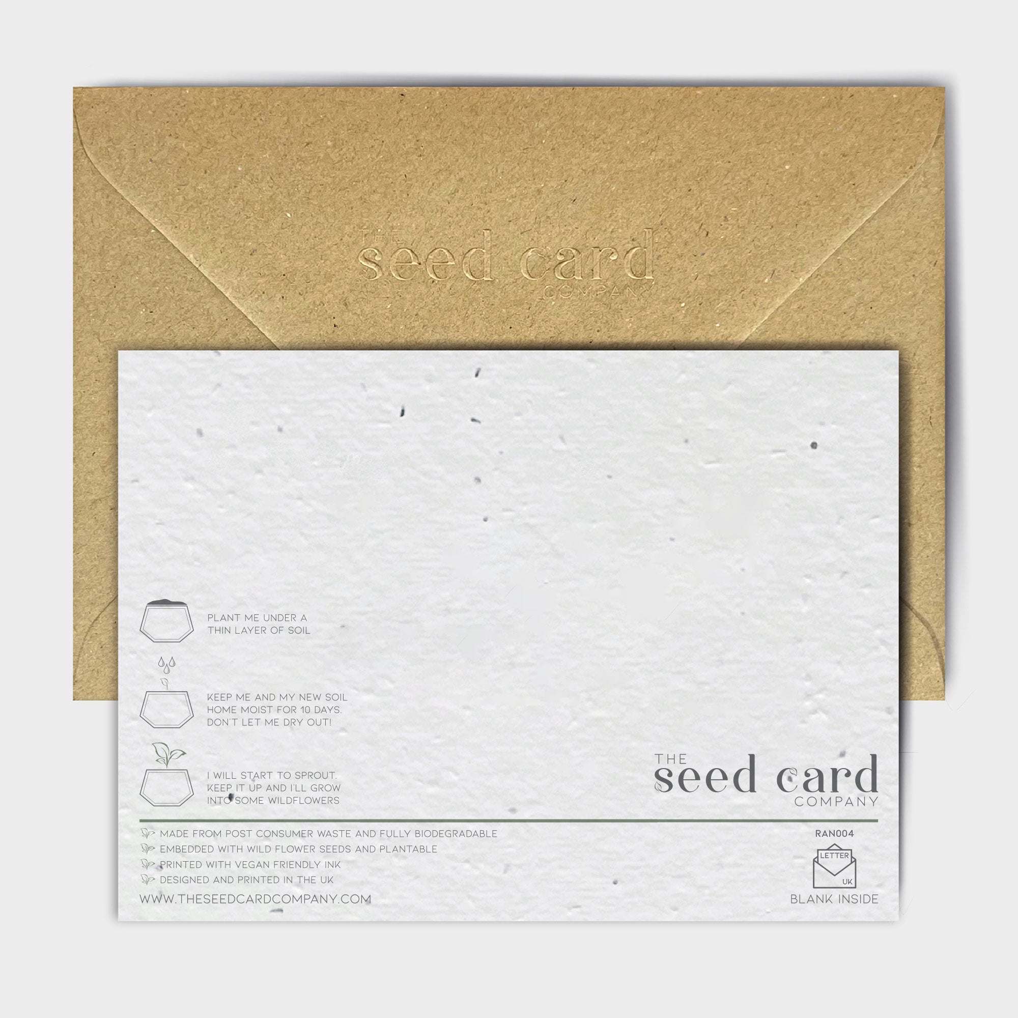 Shop online Classy Clutch - 100% biodegradable seed-embedded cards Shop -The Seed Card Company