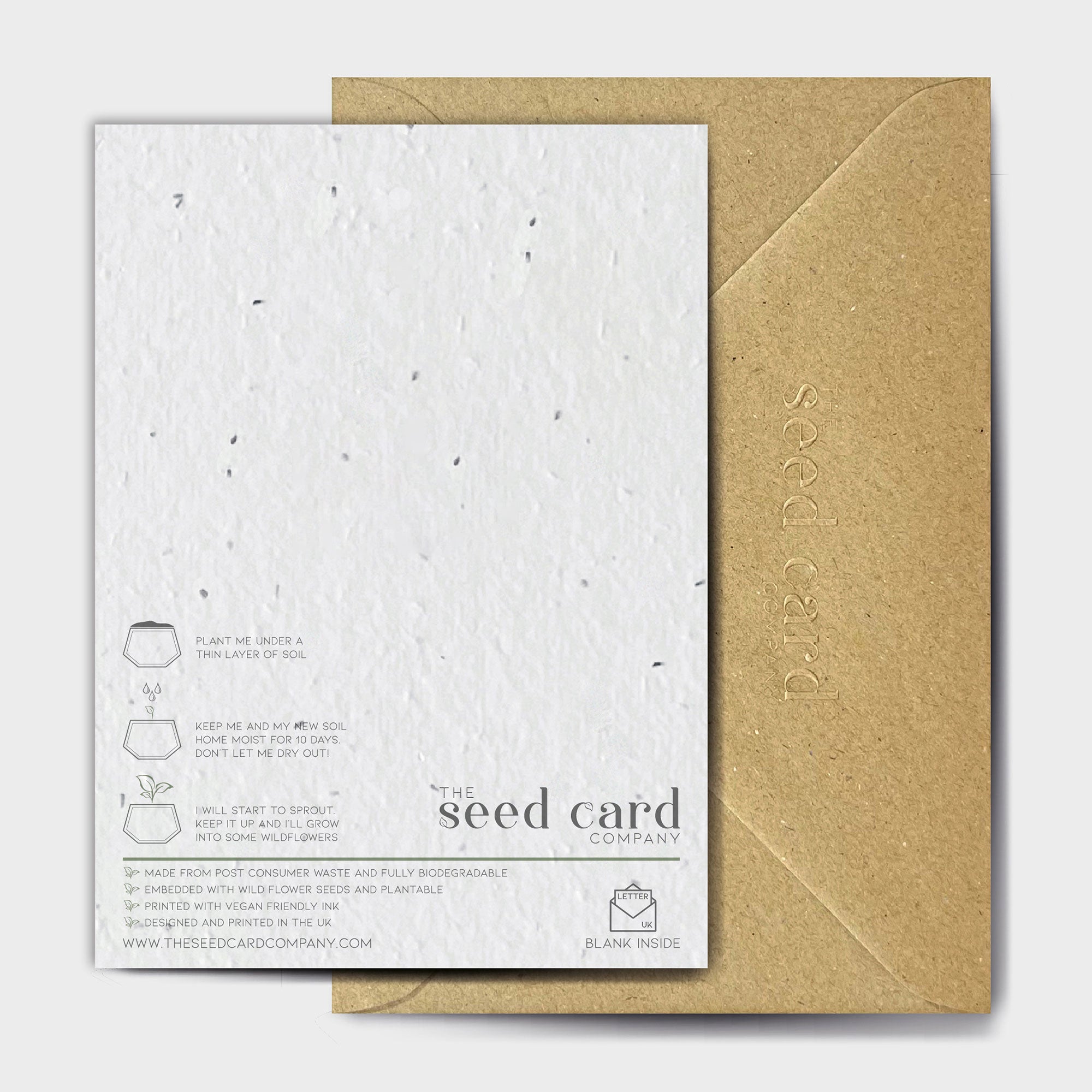 Shop online Spilt The Ink - 100% biodegradable seed-embedded cards Shop -The Seed Card Company