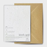 Shop online Trevor's First Card! - 100% biodegradable seed-embedded cards Shop -The Seed Card Company