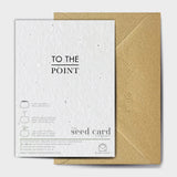 Shop online You Throw Quite A Party - 100% biodegradable seed-embedded cards Shop -The Seed Card Company